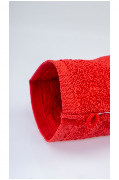 %100 Pamuk Kese 15x21 30 Gr Kırmızı (1 Adet)  (Bu Ürün    Banyo Lifi ve Süngeri Modelidir)
