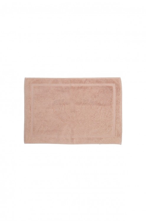%100 Pamuk Vintage Bukle 50x75 Çerçeveli Ayak Havlusu (1 Adet) SOMON (Bu Ürün  50 x 75 cm 50 x 75 Havlu Modelidir)
